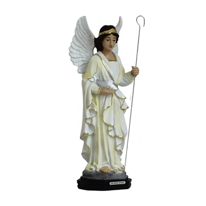 Imagem de Arcanjo São Rafael de Resina Nacional - 30 cm