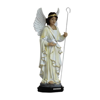 Imagem de Arcanjo São Rafael de Resina Nacional - 30 cm