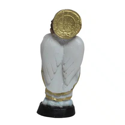 Imagem de Arcanjo São Rafael Infantil de Resina Nacional - 8 cm