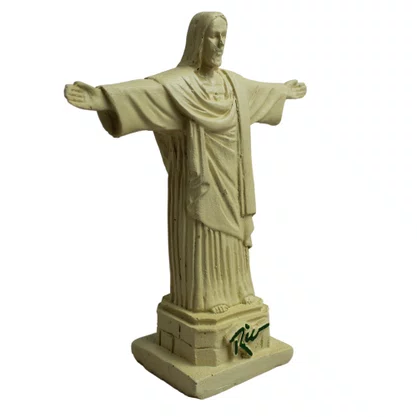 Imagem de Cristo Redentor de Resina Nacional - 12 cm