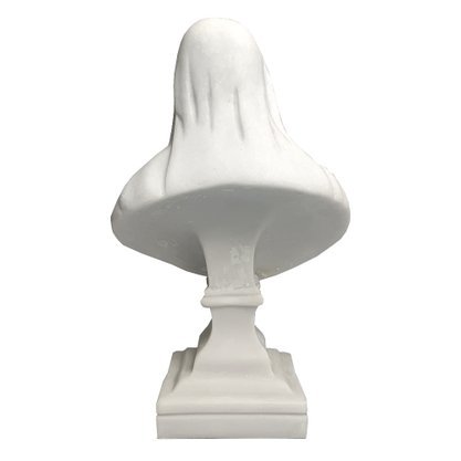Imagem Busto Imaculado Coração de Maria em Mármore - 27 cm