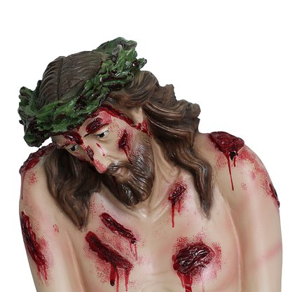 Imagem de Jesus Flagelado de Resina Nacional - 78 cm