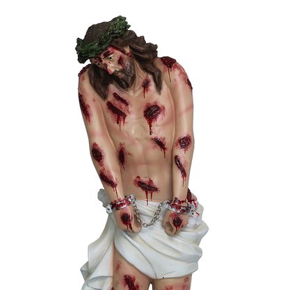 Imagem de Jesus Flagelado de Resina Nacional - 78 cm
