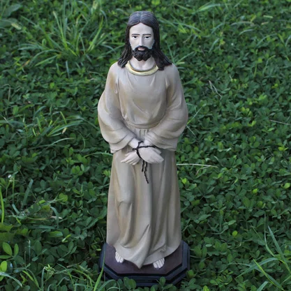 Imagem de Jesus Manietado de Resina Nacional - 41 cm