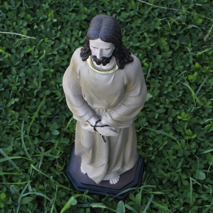 Imagem de Jesus Manietado de Resina Nacional - 41 cm