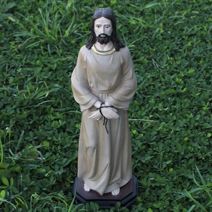 Imagem de Jesus Manietado de Resina Nacional - 41 cm