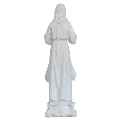 Imagem de Jesus Misericordioso de Mármore Natural - 57 cm