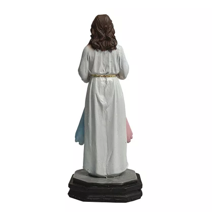 Imagem de Jesus Misericordioso de Resina Nacional - 16 cm