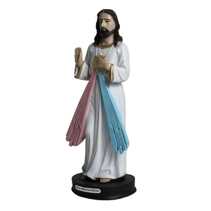 Imagem de Jesus Misericordioso de Resina Nacional - 20 cm