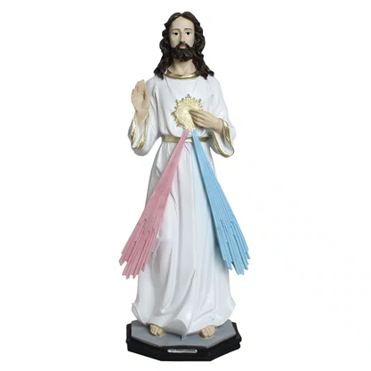 Imagem de Jesus Misericordioso de Resina Nacional - 41cm