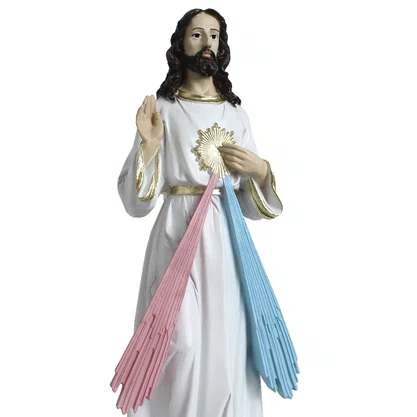 Imagem de Jesus Misericordioso de Resina Nacional - 41cm