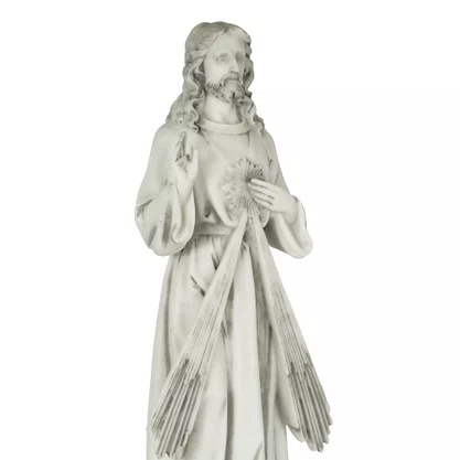Imagem de Jesus Misericordioso em Mármore - 41cm