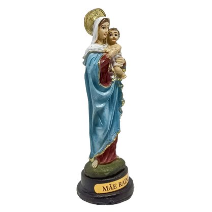 Imagem de Mãe Rainha de Resina Nacional - 12 cm