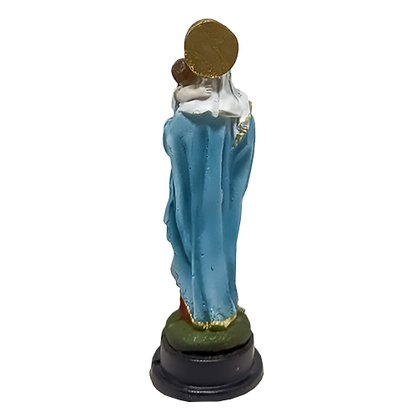 Imagem de Mãe Rainha de Resina Nacional - 12 cm