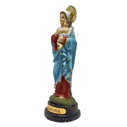 Imagem de Mãe Rainha de Resina Nacional - 12 cm