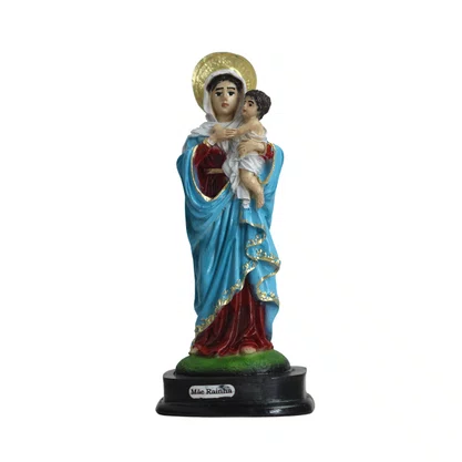 Imagem de Mãe Rainha de Resina Nacional - 15 cm