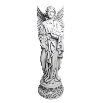 Imagem de Mármore Arcanjo São Gabriel - 62 cm