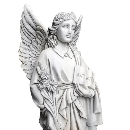 Imagem de Mármore Arcanjo São Gabriel - 62 cm