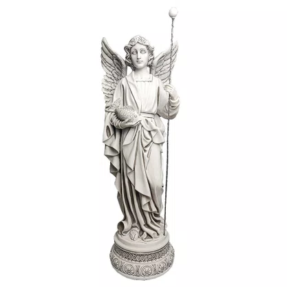 Imagem de Mármore de Arcanjo São Rafael - 64 cm