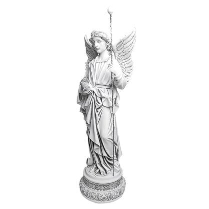 Imagem de Mármore de Arcanjo São Rafael - 64 cm