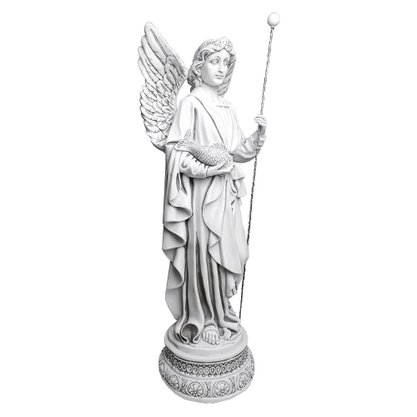 Imagem de Mármore de Arcanjo São Rafael - 64 cm