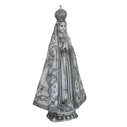 Imagem de Mármore de Nossa Senhora Aparecida- 67 cm