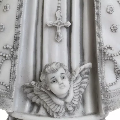 Imagem de Mármore de Nossa Senhora Aparecida- 67 cm