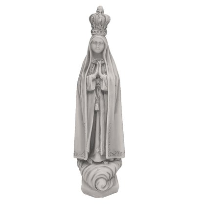 Imagem de Nossa Senhora de Fátima de Mármore - 25cm
