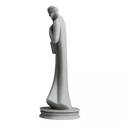 Imagem de Mármore Sagrada Família Estilizada - 33 cm