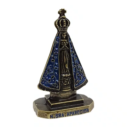 Imagem de Metal de Nossa Senhora Aparecida