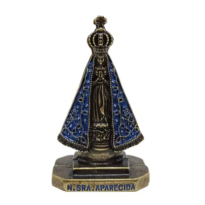 Imagem de Metal de Nossa Senhora Aparecida