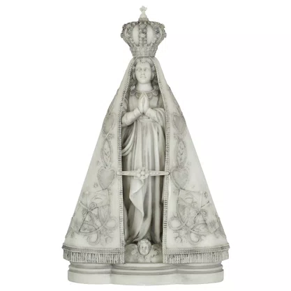 Imagem de Nossa Senhora Aparecida de Mármore - 38 cm