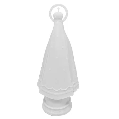 Imagem de Nossa Senhora Aparecida de Mármore Natural - 21 cm
