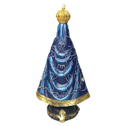 Imagem de Nossa Senhora Aparecida de Resina Importada - 20 cm