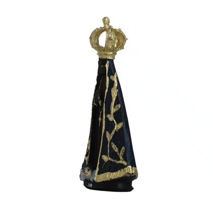 Imagem de Nossa Senhora Aparecida de Resina Nacional - 12 cm