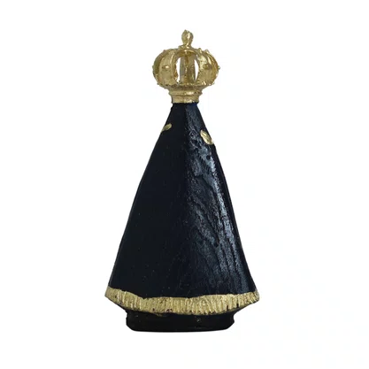 Imagem de Nossa Senhora Aparecida de Resina Nacional - 12 cm