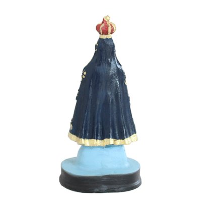 Imagem de Nossa Senhora Aparecida de Resina Nacional - 12 cm