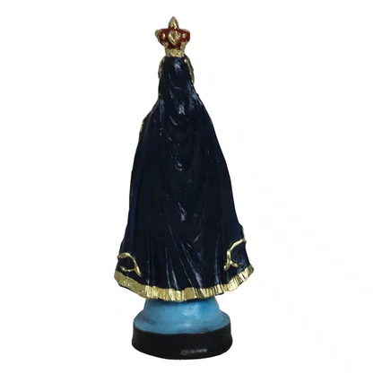Imagem de Nossa Senhora Aparecida de Resina Nacional - 15 cm