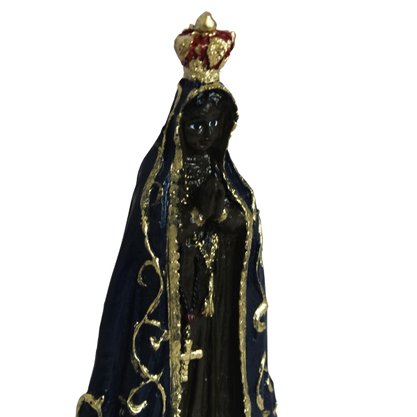 Imagem de Nossa Senhora Aparecida de Resina Nacional - 15 cm