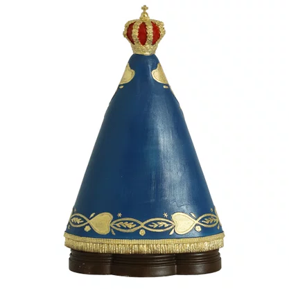 Imagem de Nossa Senhora Aparecida de Resina Nacional - 20 cm