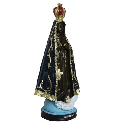 Imagem de Nossa Senhora Aparecida de Resina Nacional - 31 cm