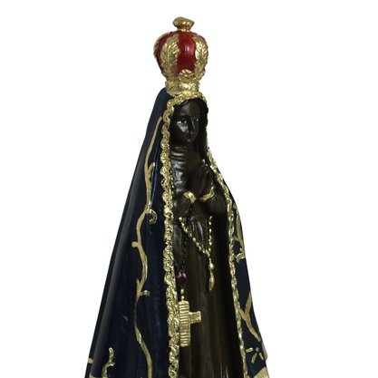 Imagem de Nossa Senhora Aparecida de Resina Nacional - 31 cm