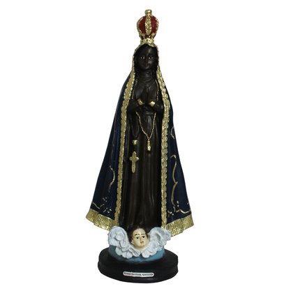 Imagem de Nossa Senhora Aparecida de Resina Nacional - 37 cm
