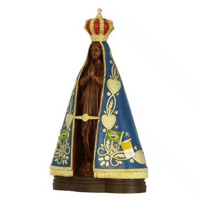 Imagem de Nossa Senhora Aparecida de Resina Nacional - 38 cm