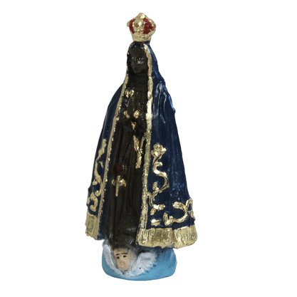 Imagem de Nossa Senhora Aparecida de Resina Nacional - 7 cm
