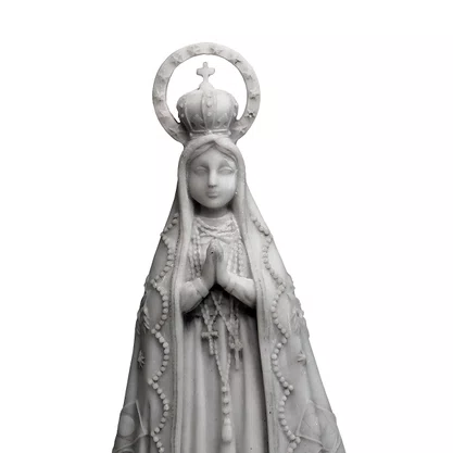 Imagem de Nossa Senhora Aparecida em Mármore - 30 cm