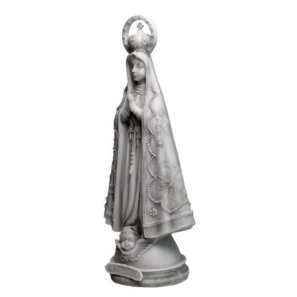 Imagem de Nossa Senhora Aparecida em Mármore - 30 cm