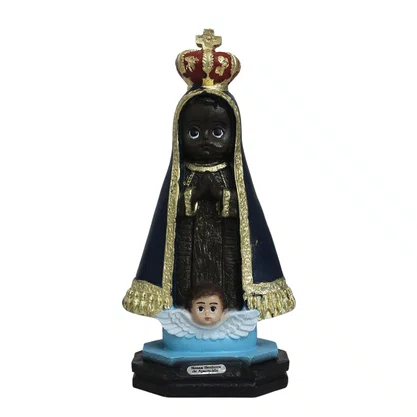 Imagem de Nossa Senhora Aparecida Infantil de Resina Nacional - 19 cm