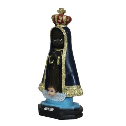 Imagem de Nossa Senhora Aparecida Infantil de Resina Nacional - 19 cm