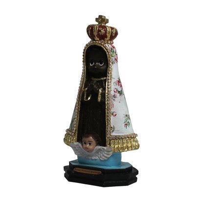 Imagem de Nossa Senhora Aparecida Infantil Decoupage - 18 cm